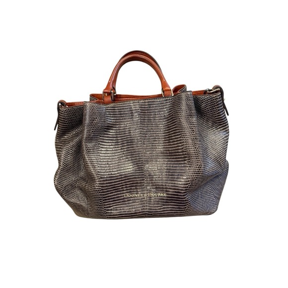 Dooney & Bourke Handbags - Dooney ans Bourke Lizard Embossed‎ Handbag-Large
